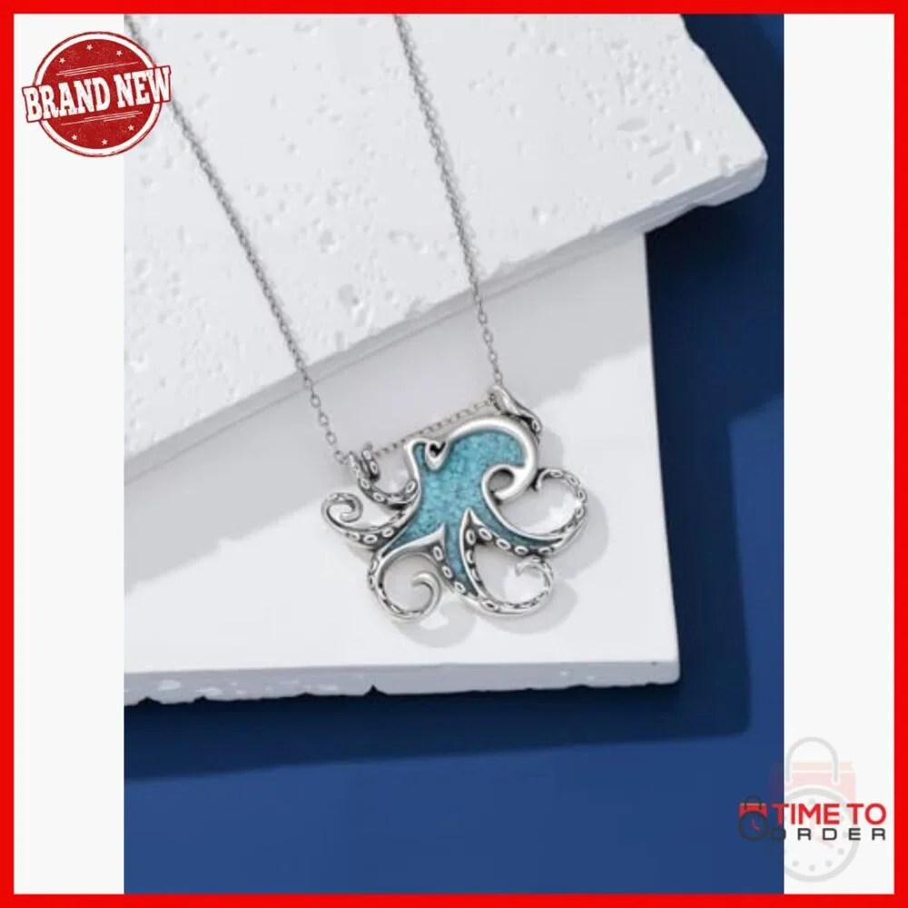 Sterling Silver Pendant Necklace with Animal Designs for Women and Men
